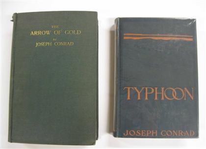 Appraisal: vols Conrad Joseph Typhoon New York G P Putnam st