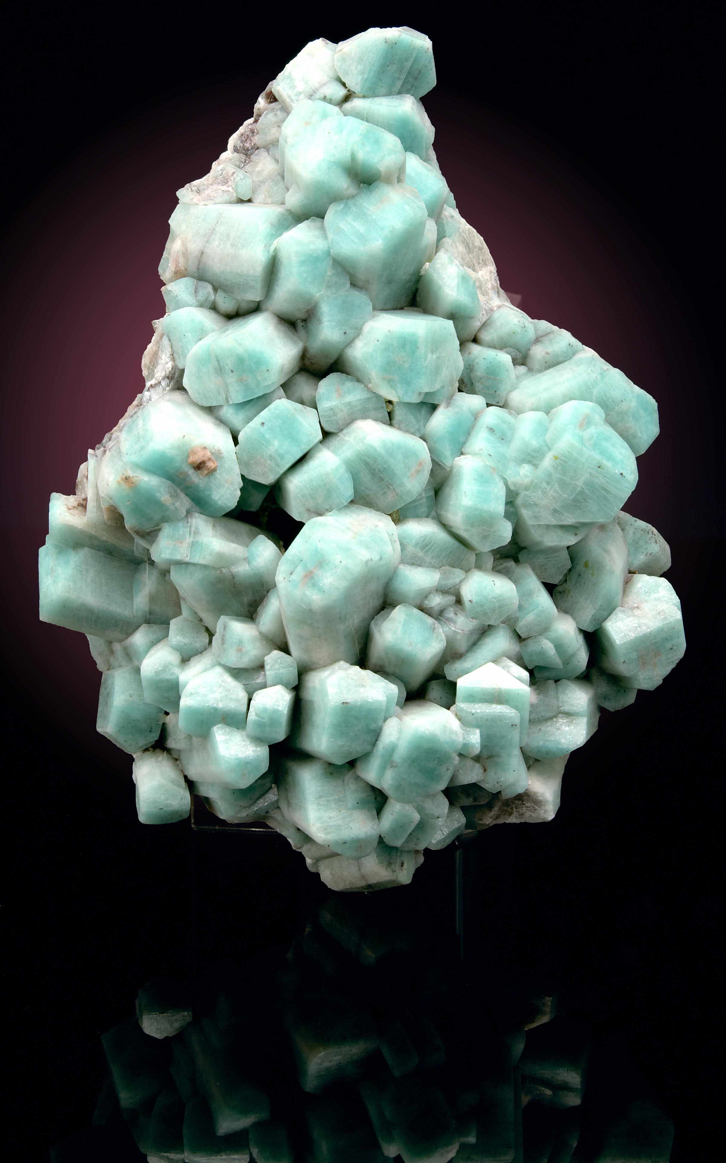 Appraisal: Property of a Colorado Prospector Microcline Feldspar var Amazonite Crystal