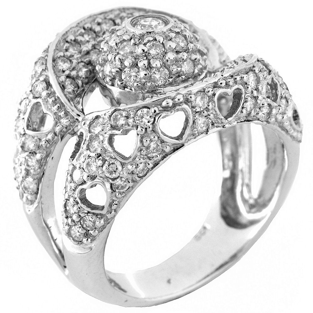 Appraisal: Diamond and K Gold Ring Approx Carat Round Cut Diamond