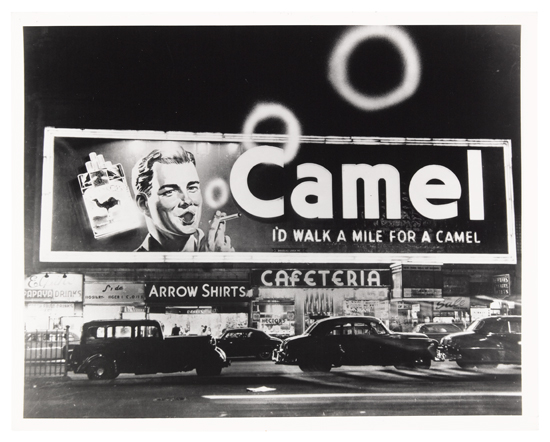 Appraisal: SIGNS Artkraft Strauss Camel I'd Walk a Mile for a