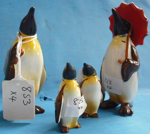 Appraisal: Beswick Comical Penguin Family