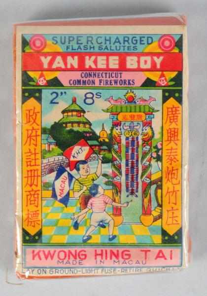 Appraisal: Yan Kee Boy -Pack Firecrackers Class Manufactured by Kwong Hing