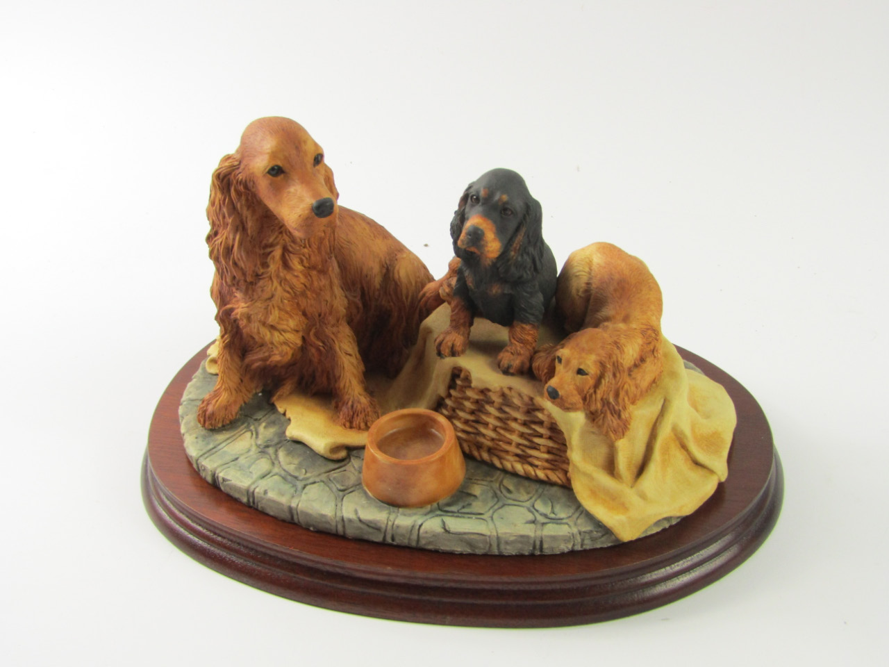 Appraisal: A Border Fine Arts sculpture modelled as a Cocker Spaniel