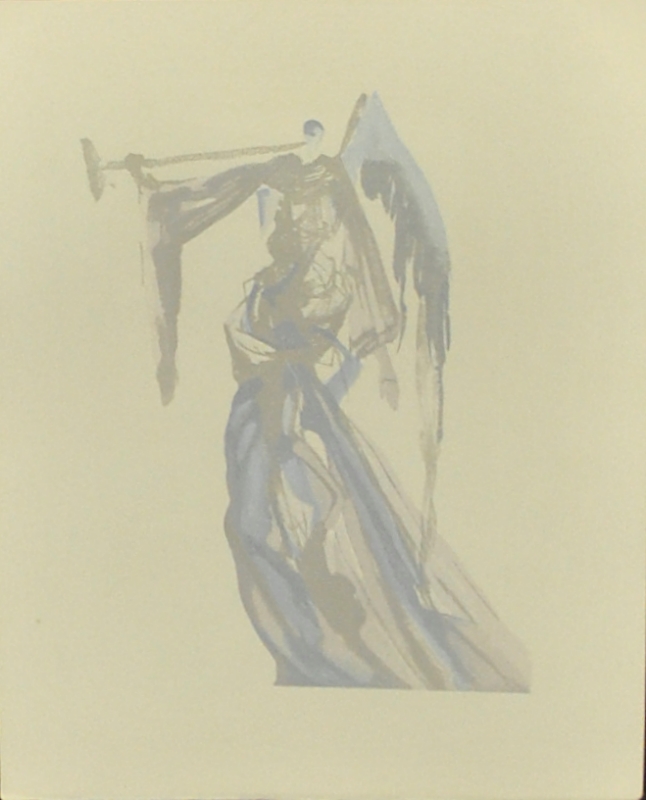 Appraisal: - Salvador Dali woodblock print from the Devine Series titled