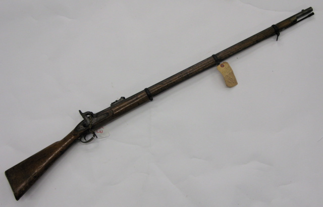 Appraisal: ENFIELD PATTERN PERCUSSION CIVIL WAR MUSKET caliber barrel overall walnut