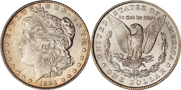 Appraisal: -CC MS ANACS Pale russet toning is forming around the