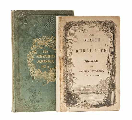 Appraisal: Almanacks - Apperley Charles J Nimrod and others The Oracle