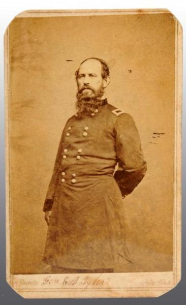 Appraisal: Colonel Erastus Barnard Tyler CDV Description th Ohio Volunteer and