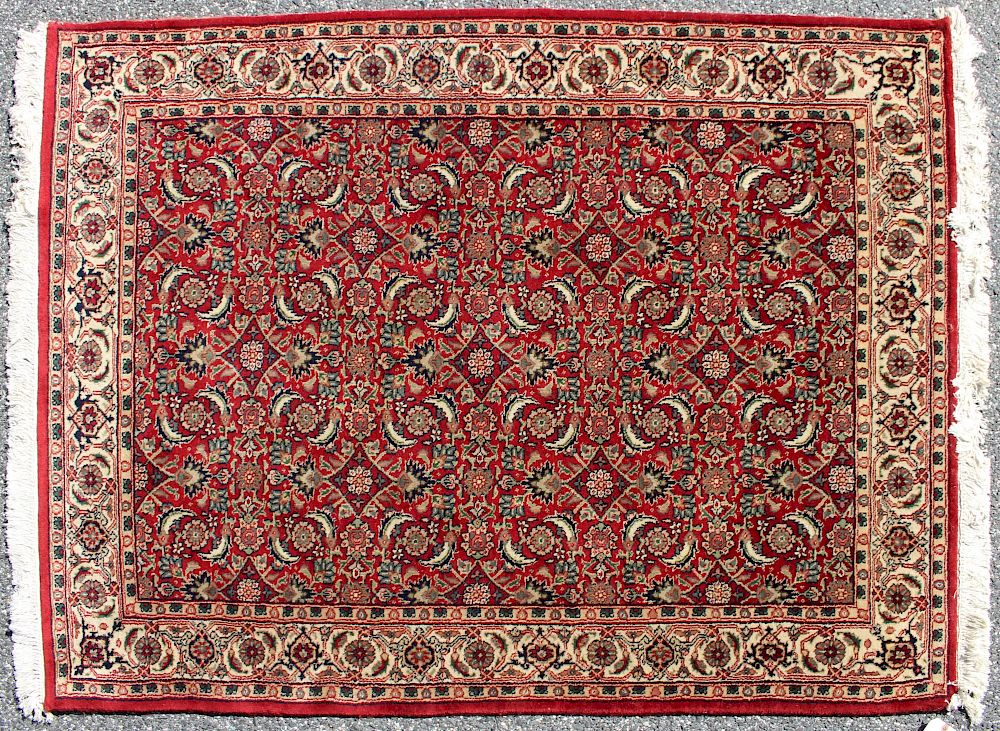 Appraisal: Persian Style Oriental Wool Rug '- x '- Persian style