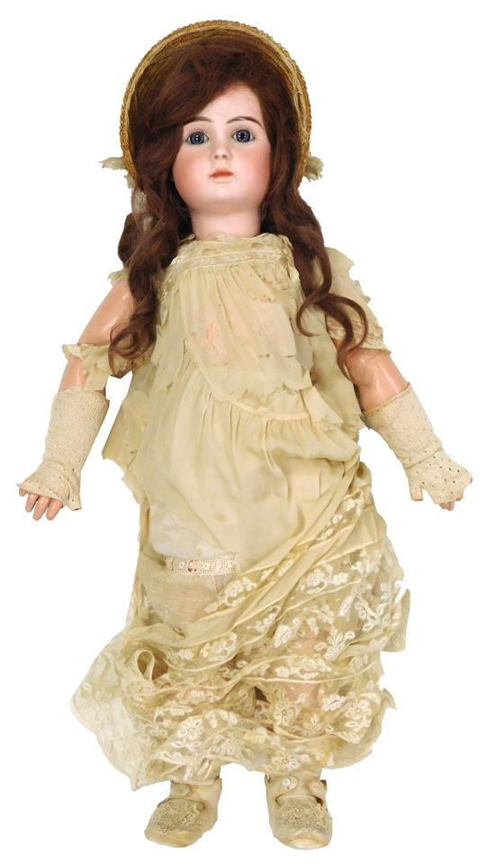 Appraisal: DOLL Late th early th C Jules Nicholas Steiner French