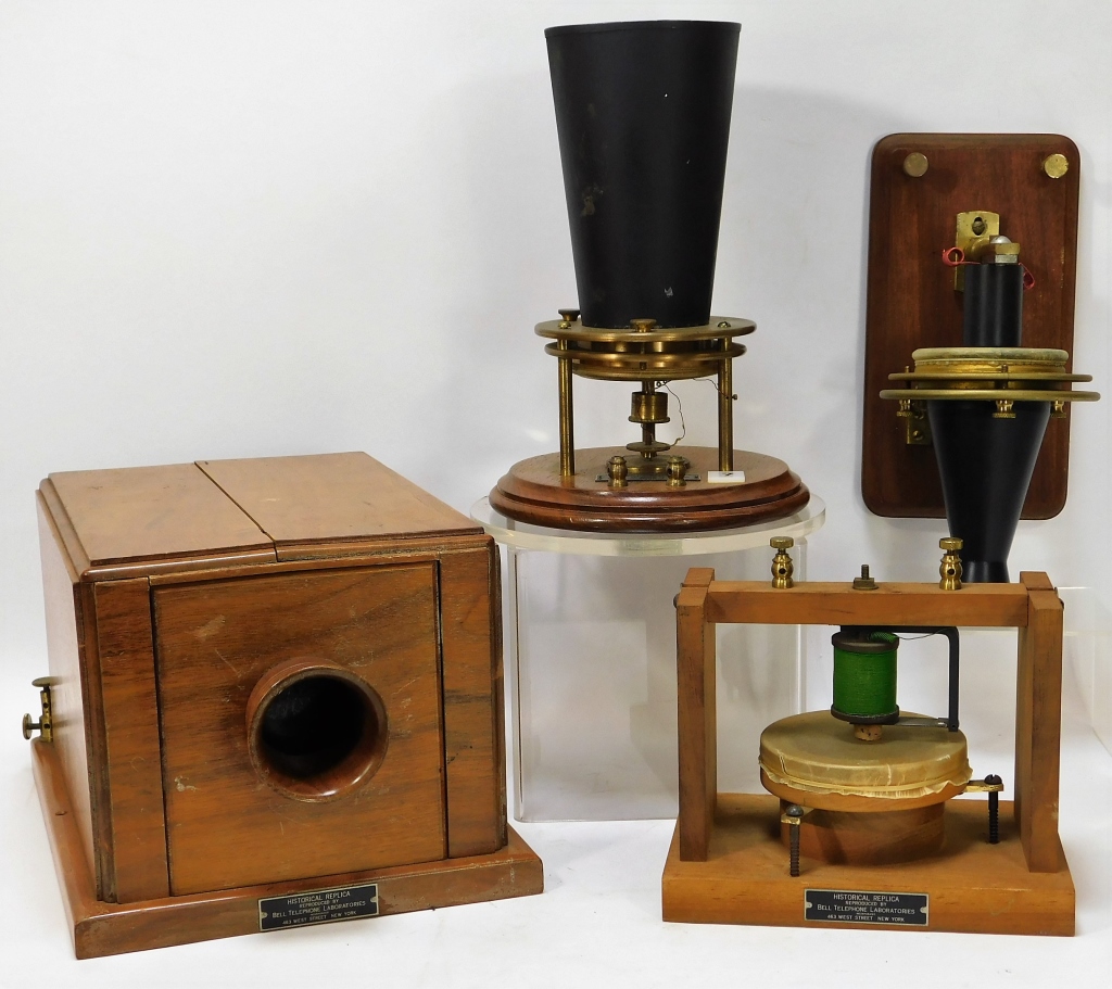 Appraisal: PC BELL LABORATORIES MUSEUM REPLICA TELEPHONES United States th CenturyGallows