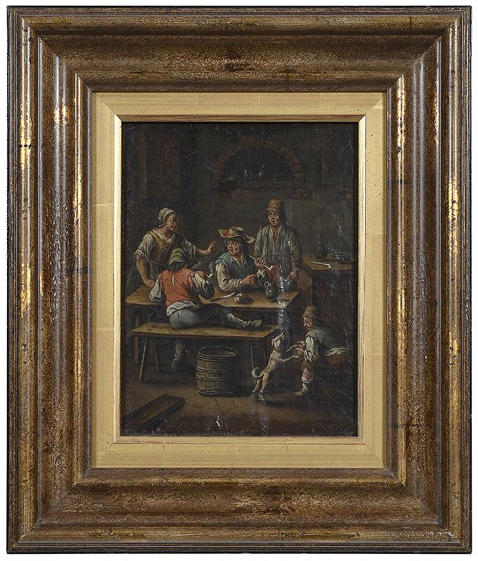 Appraisal: Manner of David Teniers The Younger Flemish - Tavern Scene