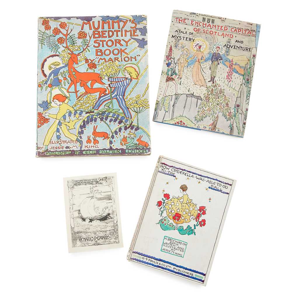 Appraisal: JESSIE MARION KING - ILLUSTRATOR MUMMY'S BEDTIME STORY BOOK BY