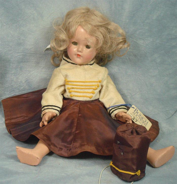 Appraisal: Effanbee Anne-Shirley Doll marked on the back all composition has