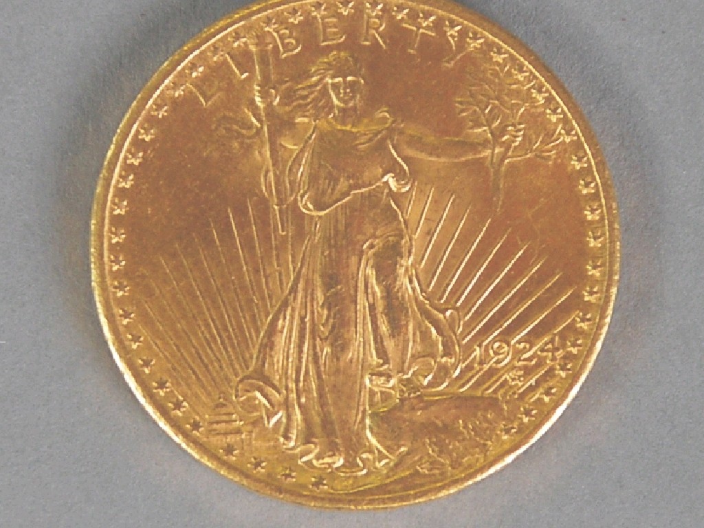 Appraisal: UNITED STATES OF AMERICA GOLD SAINT GAUDENS 'DOUBLE EAGLE' TWENTY