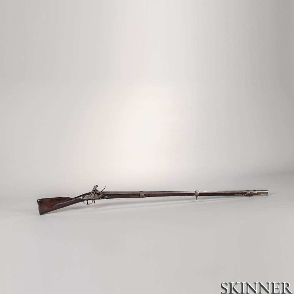 Appraisal: U S Contract Flintlock Musket U S Contract Flintlock Musket