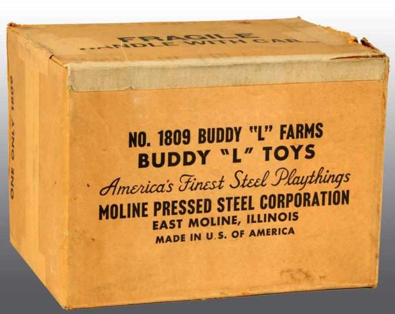 Appraisal: Buddy L No Horse Drawn Farm Wagon Description Version with