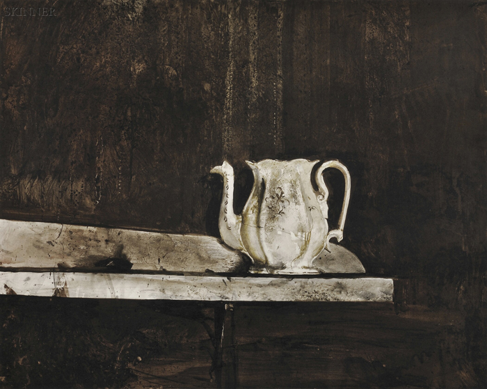 Appraisal: Andrew Wyeth American - Christina's Teapot edition of published by