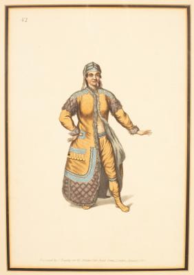 Appraisal: John Dadley - Twenty Indian Costume Prints numbered and with