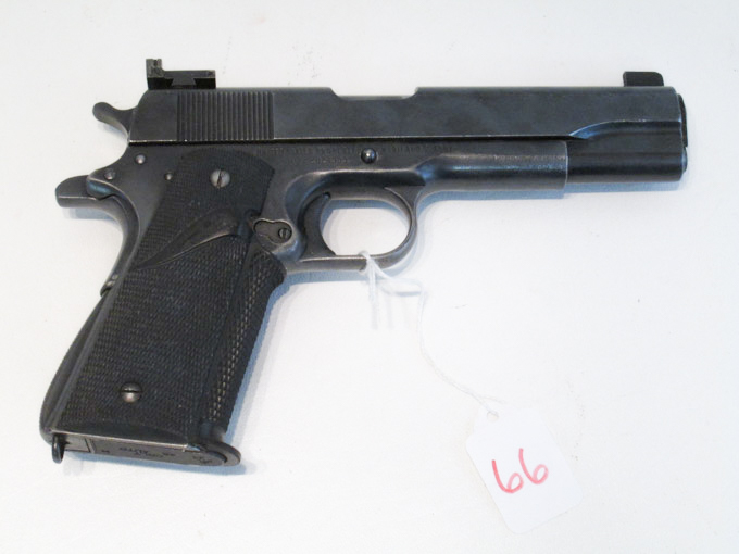 Appraisal: U S GOVERNMENT MODEL A SEMI AUTOMATIC PISTOL acp caliber