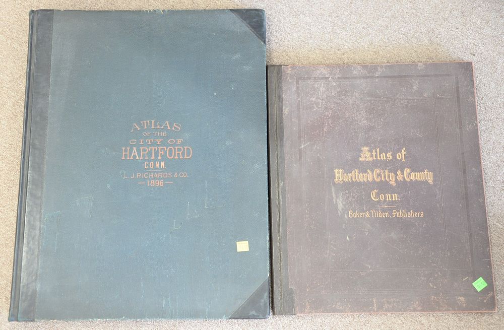 Appraisal: Two Atlas's Hartford City and County and City of Hartford