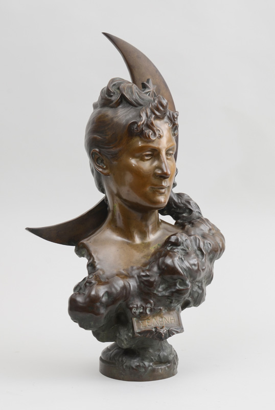 Appraisal: JEAN-LEON G ROME - S L NE Bronze signed and