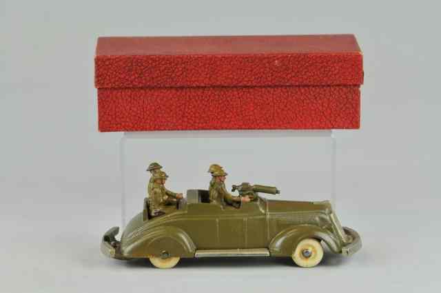 Appraisal: KENTON BOXED STAFF CAR Sold by Warren Company rare example