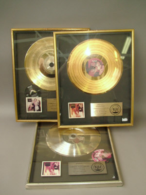 Appraisal: Bob Welch- An RIAA presentation disc presented to John Courage