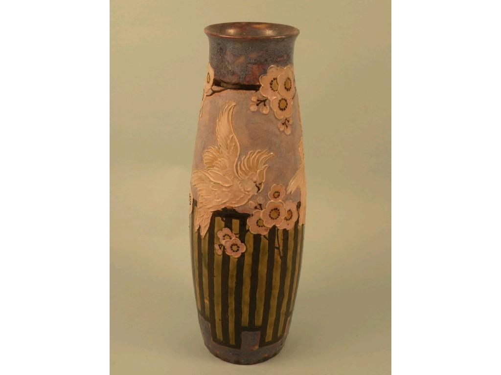 Appraisal: A Royal Doulton stoneware vase by Eliza Simmance decorated in