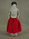 Appraisal: DOLL - porcelain head and shoulder plate hands and legs