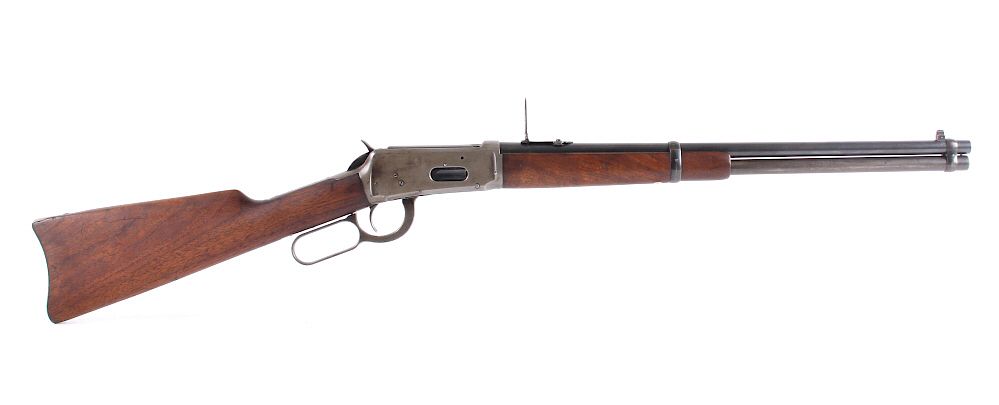 Appraisal: Winchester Model Lever-Action WCF Rifle Offered for your consideration in