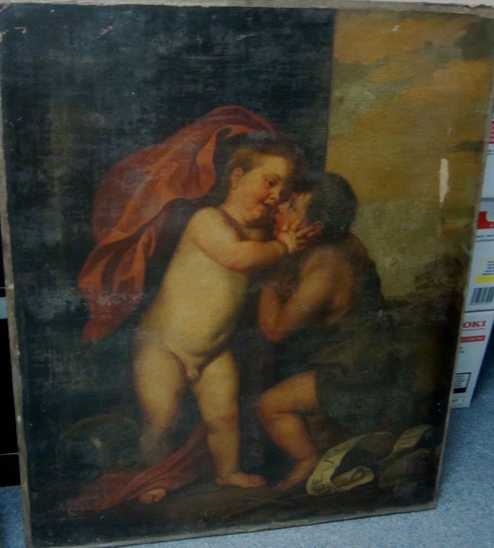 Appraisal: After Sir Anthony Van Dyck Christ Child and St John