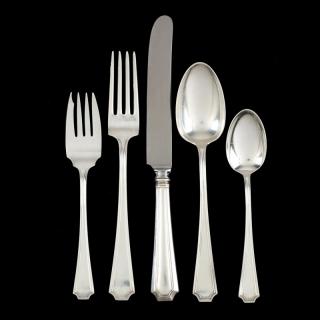 Appraisal: Set of Durgin Gorham Fairfax Sterling Silver Flatware Set to