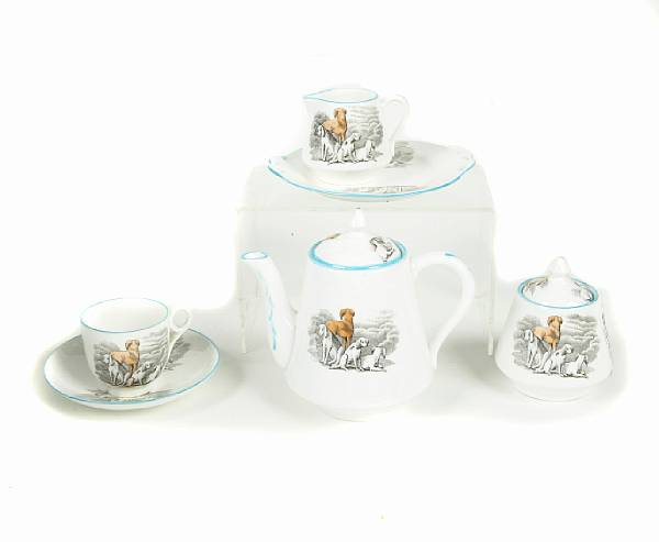 Appraisal: Property from the Collection of Jennifer Berry tea pot height