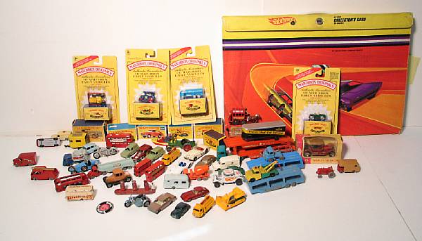 Appraisal: th Scaled metal toys Lot includes th scaled cars amp