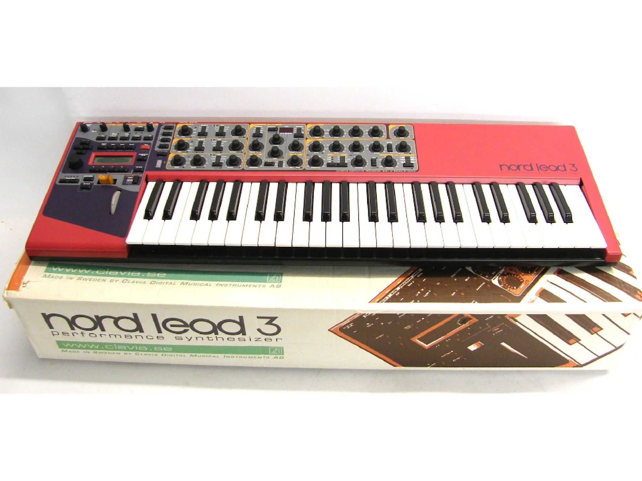 Appraisal: Nord Lead Performance synthesizer keyboard made in Sweden ser no