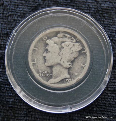 Appraisal: -D Mercury Head Silver Dime CoinFrom an estate collection is