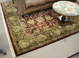 Appraisal: Contemporary Oriental room size carpet ' x ' Contemporary Oriental