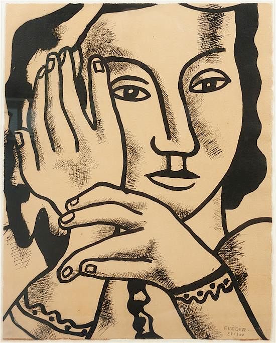 Appraisal: After Fernand Leger French - From Contrastes After Fernand Leger