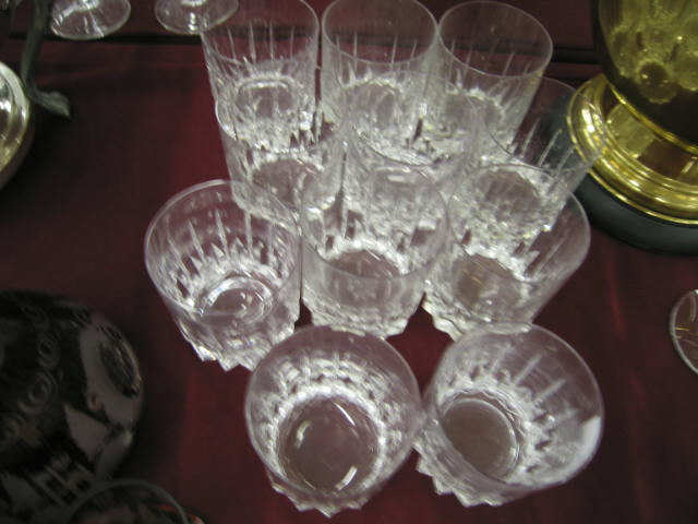 Appraisal: Crystal Tumblers