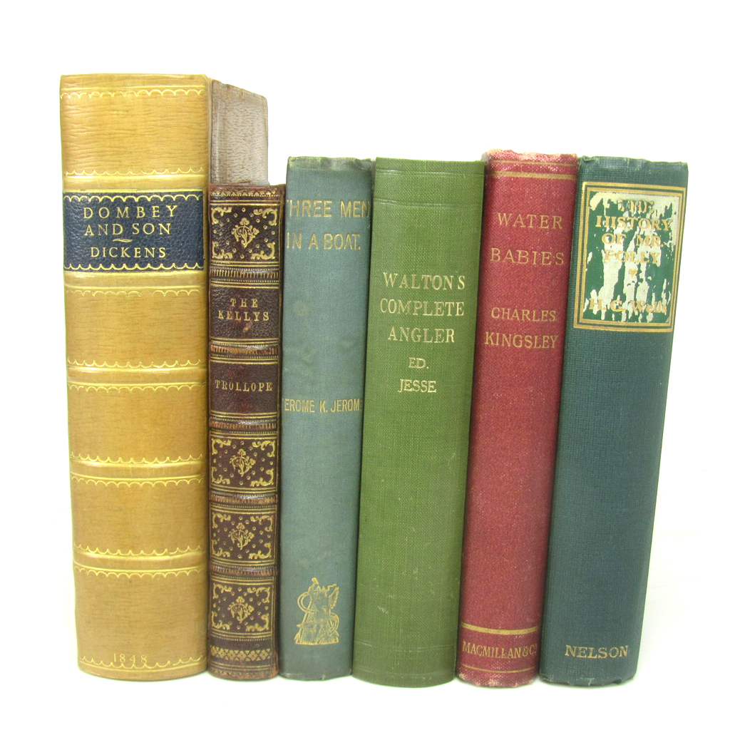 Appraisal: Dickens and others books comprising Dickens Charles Dombey and Son