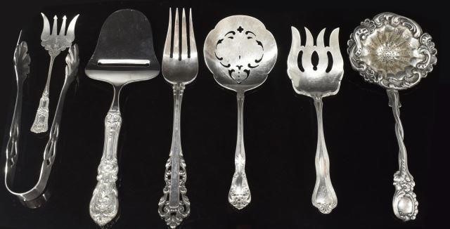 Appraisal: lot of Sterling silver serving flatware including Reed Barton Francis