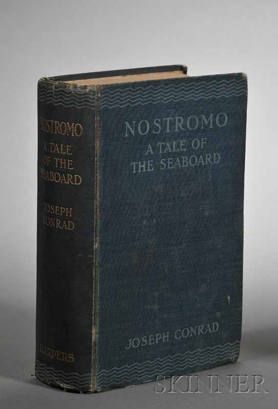 Appraisal: Conrad Joseph - Nostromo A Tale of the Seaboard London