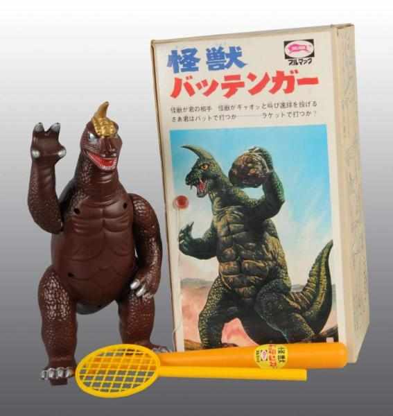 Appraisal: Vinyl Bullmark Godzillla Toy Description Japanese Circa s Toy includes