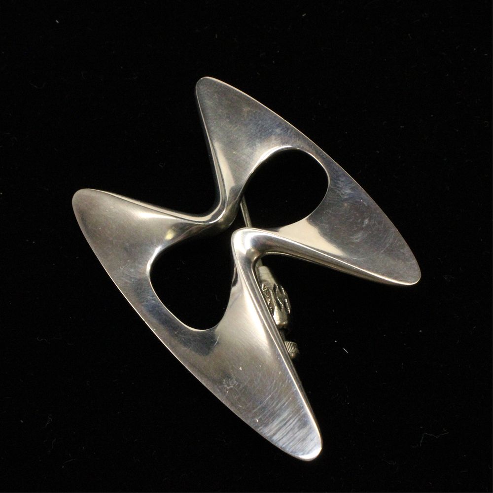 Appraisal: Georg Jensen Amoeba Brooch Henning Koppel for Georg Jensen sterling