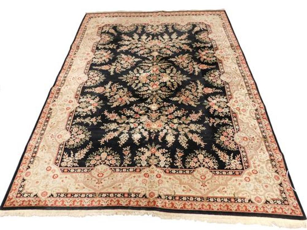 Appraisal: RUG Modern Persian style carpet '' x '' hand-knotted wool