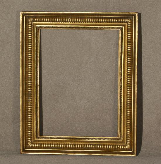 Appraisal: American Neoclassical Style Giltwood Frame Late th Century Sight size