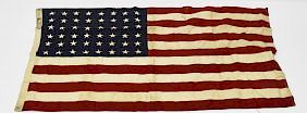 Appraisal: Star American Flag Star American Flag Measures x Packaging Insurance