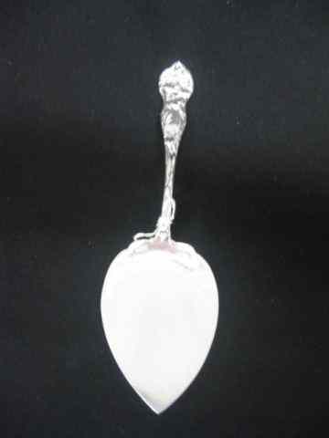 Appraisal: Watson ''Lily'' Sterling Silver Pie Server solid sterling even blade