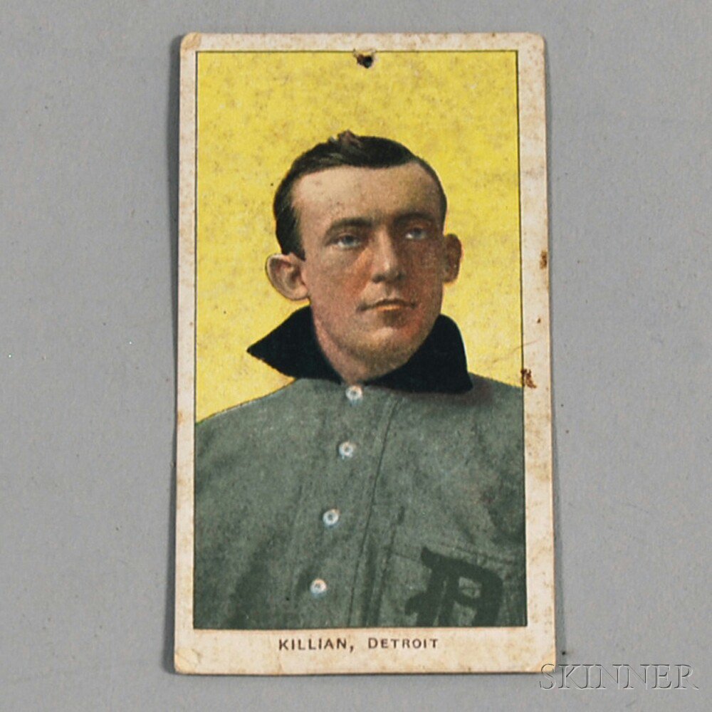 Appraisal: Ed Killian Detroit Tigers - Sweet Caporal Cigarettes Baseball Card